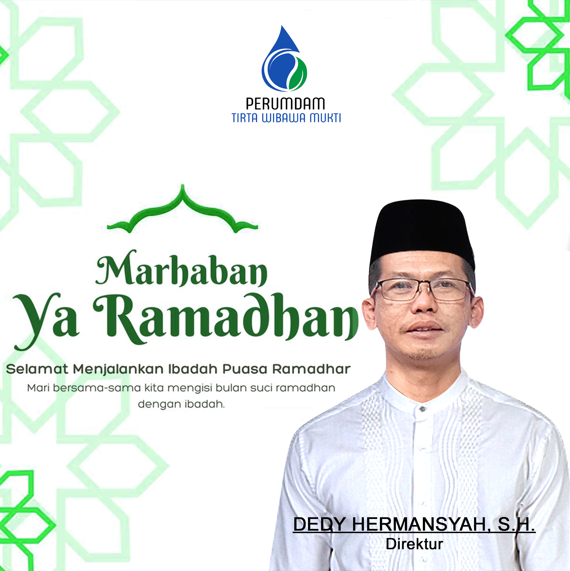 Direksi dan manajemen mengucapkan Marhaban Yaa Ramadhan 1446 H