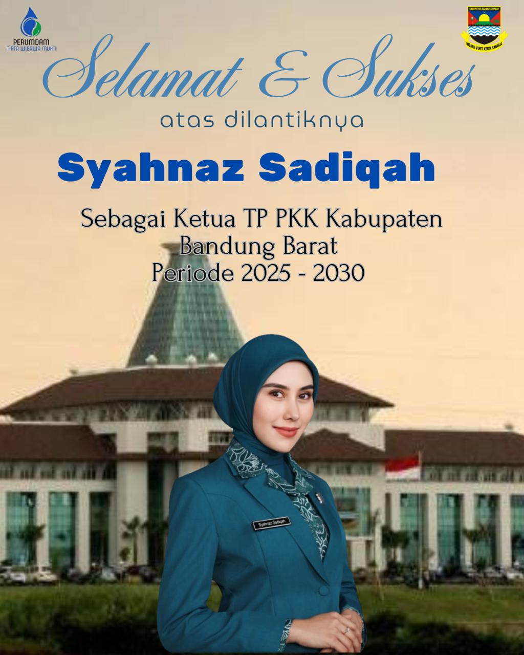 Selamat atas Dilantiknya Syahnaz Sadiqah