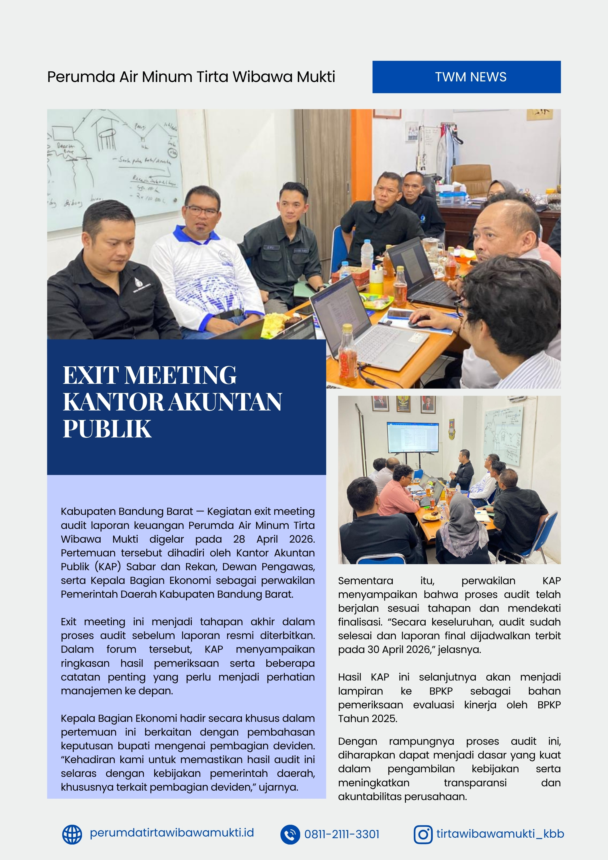 EXIT MEETING KAP 2026
